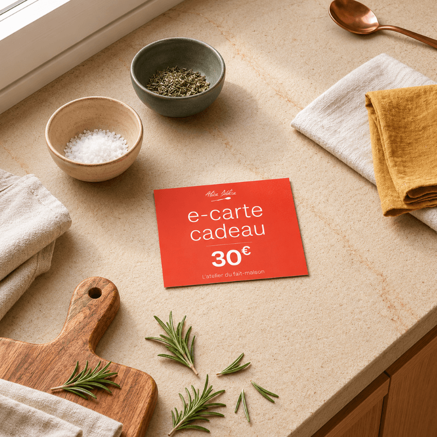 Carte Cadeau Alice Délice – Offrez le plaisir de cuisiner