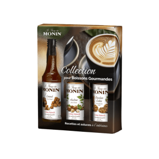 Coffret sirops Boissons Gourmandes 3x25cl - Monin