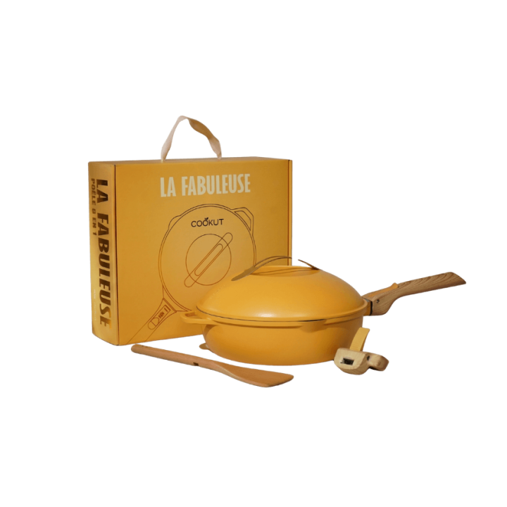 Poêle 8 en 1 La Fabuleuse 24 cm Mangue sans PFAS - Cookut