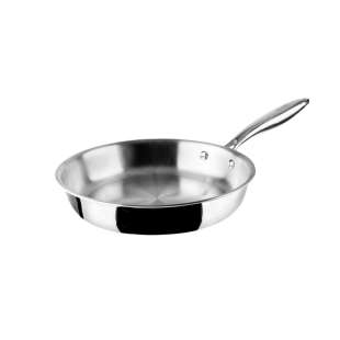 Poêle inox triply natural 28 cm - Ibili