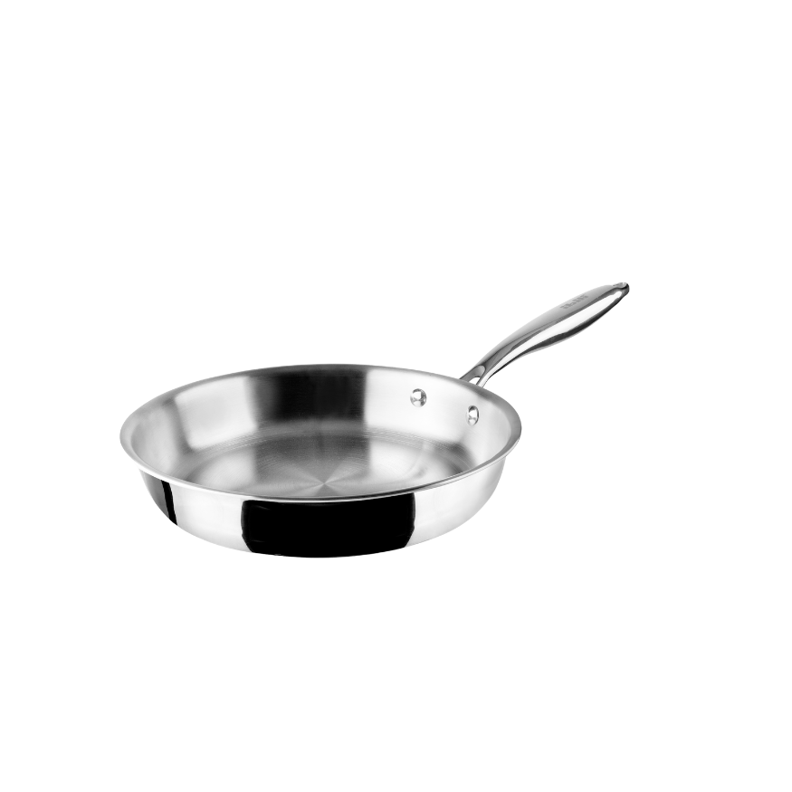 Poêle inox triply natural 24 cm - Ibili