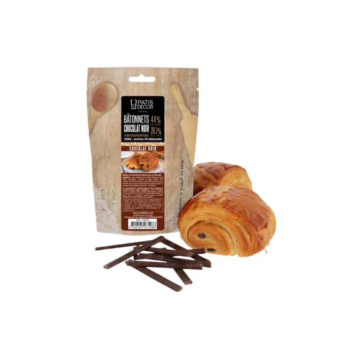 35 bâtons de chocolat boulanger 200g - Patisdécor