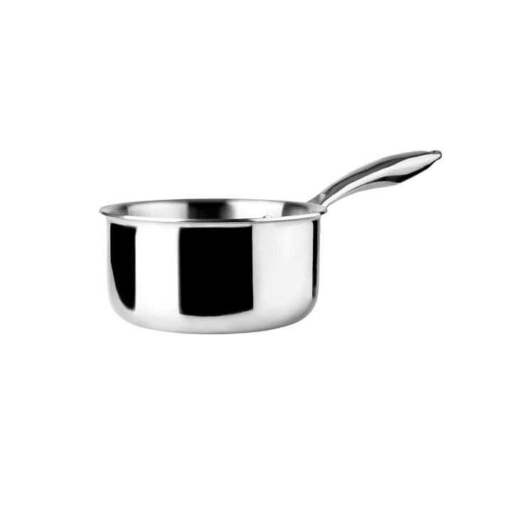 Casserole inox Triply natural 18 cm - Ibili