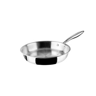 Poêle inox triply natural 32 cm - Ibili