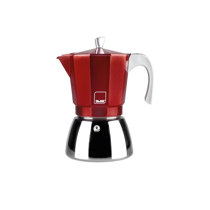 Cafetiére Express Elba Red 6 tasses - Ibili