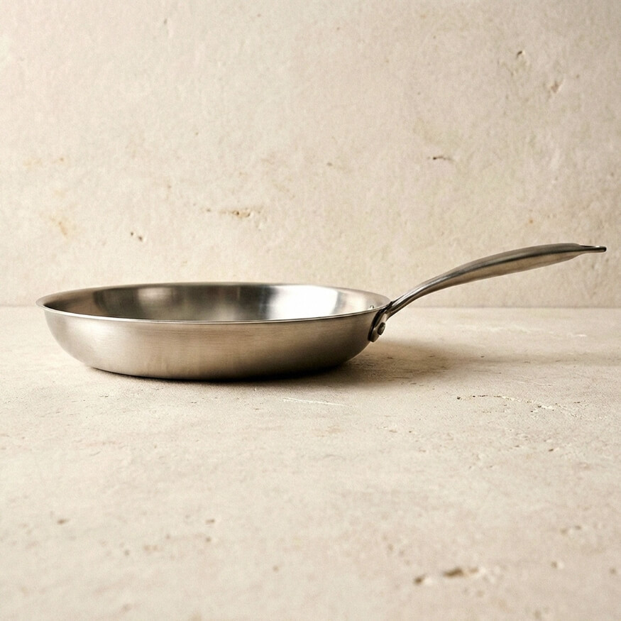 Poêle inox sans PFAS Triply 28 cm - Menastyl