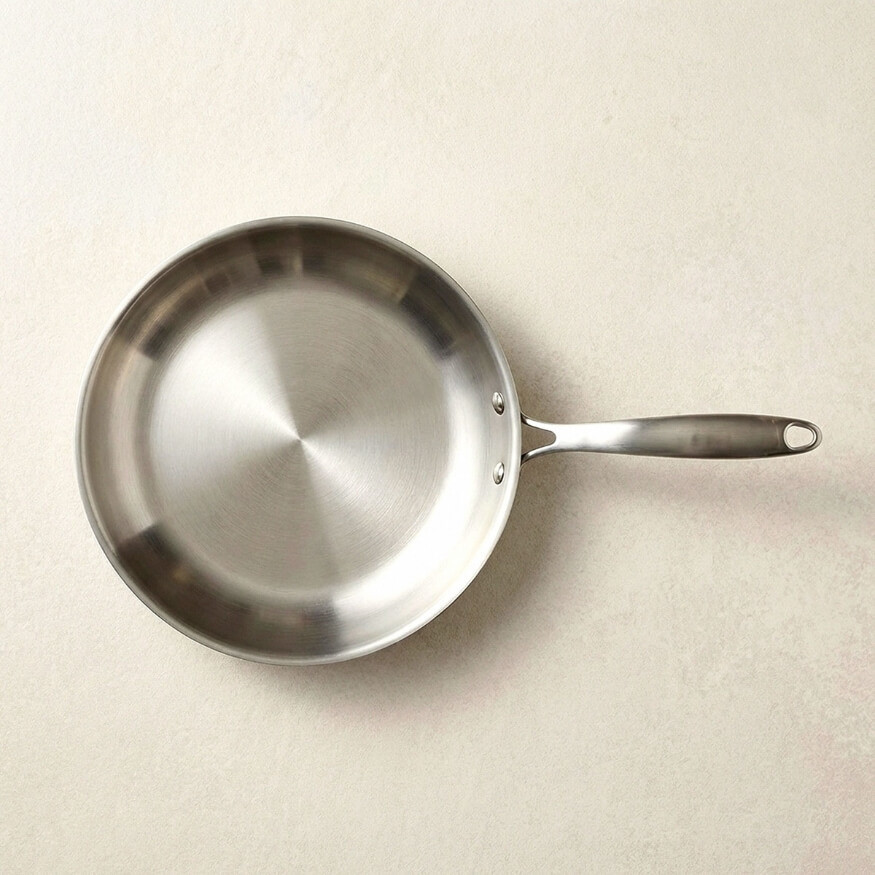Poêle inox sans PFAS Triply 28 cm - Menastyl