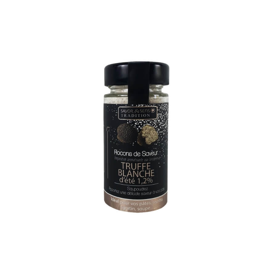 Flocons de saveurs Truffe blanche d'été 80 g - Savor et Sens