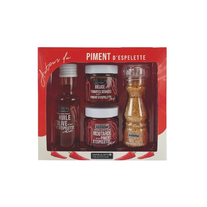 Coffret Autour du Piment d´Espelette - Savor et Sens
