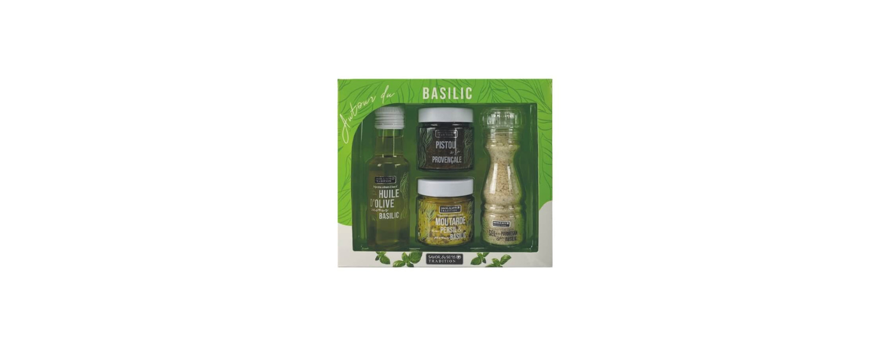 Coffret Autour du Basilic - Savor et Sens