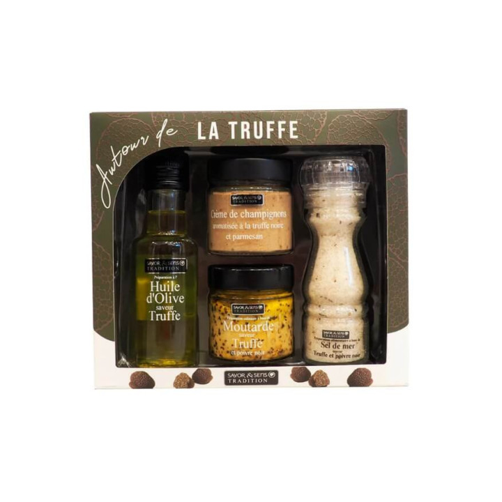 Coffret Autour de la Truffe – Savor et Sens | Cadeau gourmand | Alice Délice