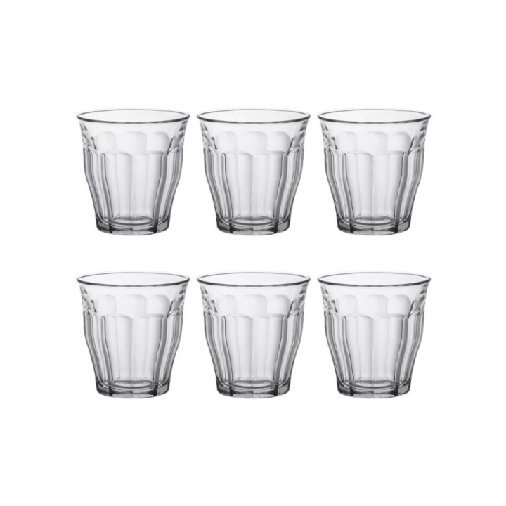 Gobelet Le Picardie 25 cl transparent x 6 - Duralex