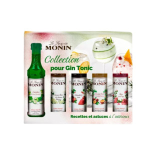 Coffret sirops Gin Tonic 5x50 ml - Monin