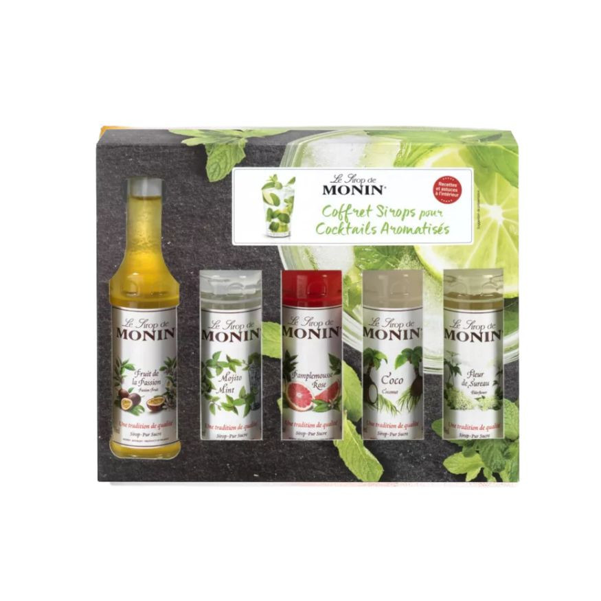 Coffret sirops Cocktails 5x50ml - Monin