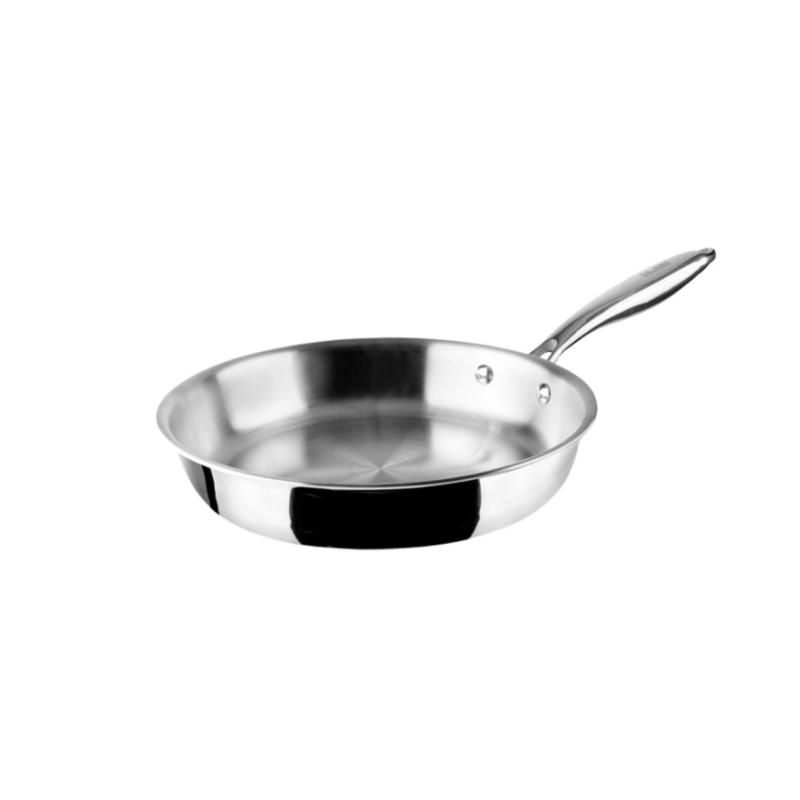 Poêle inox triply natural 28 cm - Ibili