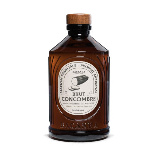 Sirop Concombre bio 400 ml Brut - Bacanha