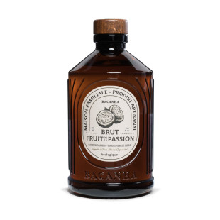 Sirop Fruit de la passion bio 400 ml Brut - Bacanha