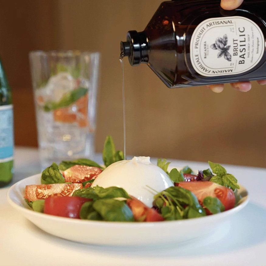 Sirop Basilic Bio Brut Bacanha 400 ml