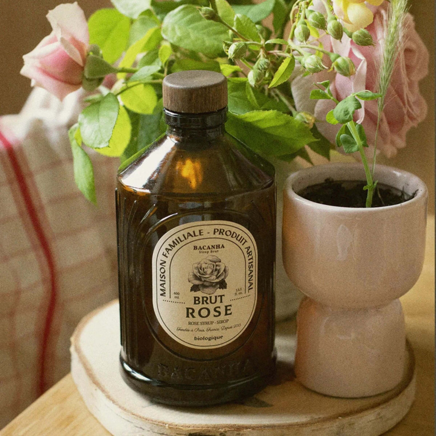 Sirop Rose Bio Brut Bacanha 400 ml