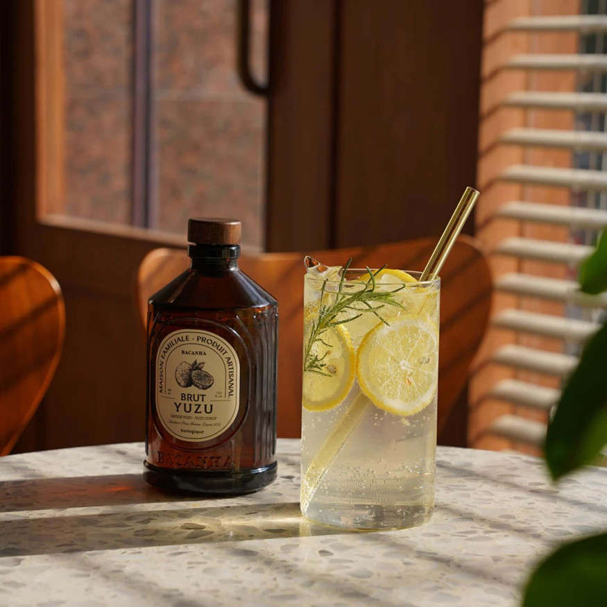 Sirop Yuzu bio 400 ml Brut - Bacanha