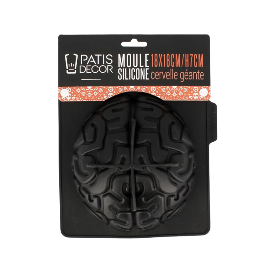 Moule en silicone cervelle d´Halloween - Patisdécor