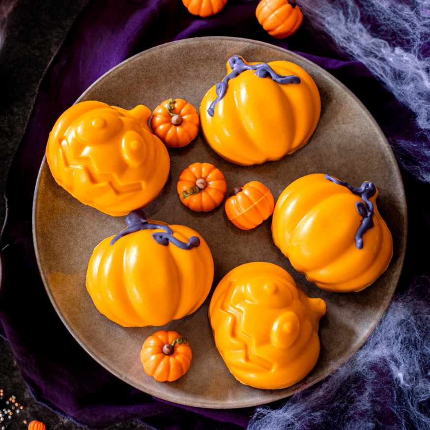 Moule en silicone 8 formes personnages d'Halloween