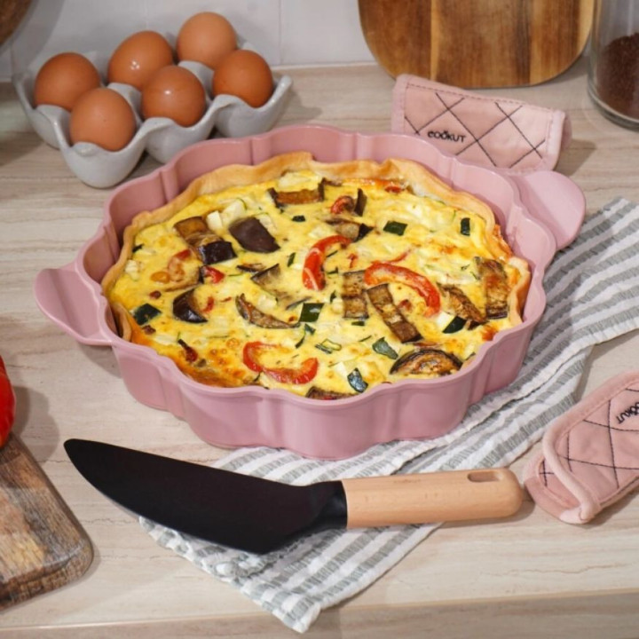 Plat à tarte sans PFAS guimauve - Cookut