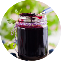 Ustensiles à fruits, confiture