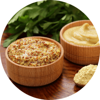 Moutardes, sauces et condiments