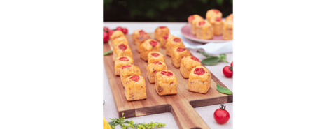 Mini cakes salés tomate & feta