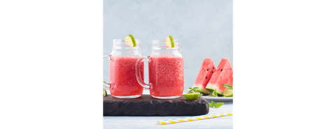 Limonade givrée pastèque & citron
