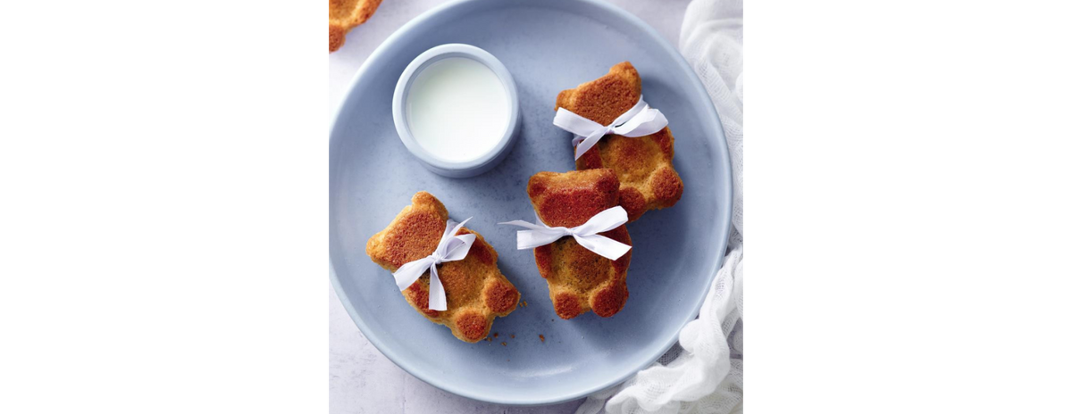 Oursons gâteaux maison au cœur praliné