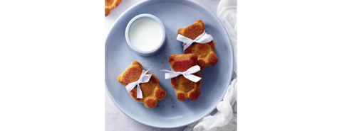 Oursons gâteaux maison au cœur praliné