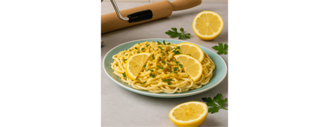 Pâtes fraîches au citron & huile d’olive