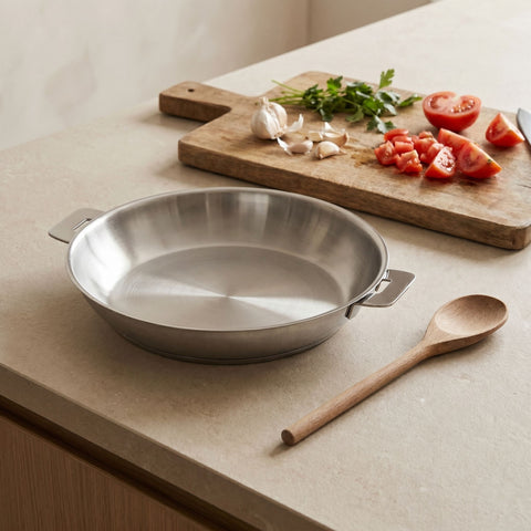 Poêle inox amovible Mutine 28 cm - Cristel