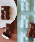 Moule à chocolat en silicone 12 oursons guimauve 4.5 x 2.5 c