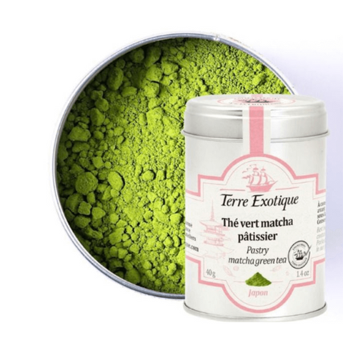 Thé vert Matcha pâtissier 40gr - Terre Exotique