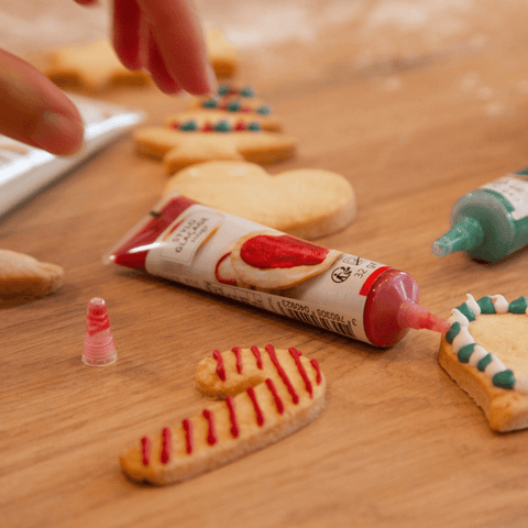 Stylo de glaçage pour décorer les biscuits rouge 32 gr