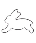 Emporte-pièce en inox lapin 6.5 cm - Birkmann