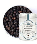 Poivre noir de Tellichery 60 gr - Terre Exotique