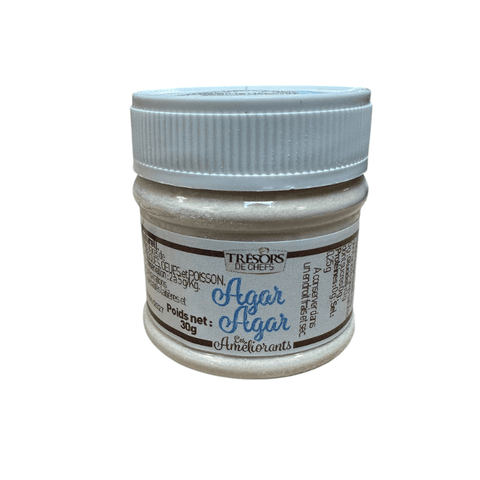 Agar agar en poudre 30 gr - Trésors de Chefs