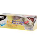 100 poches à douilles transparentes 1.8l 46x23 cm - Papstar