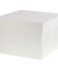 Boîte à gâteaux blanche 20,3 x 20,3 x 20 cm - Patisdécor