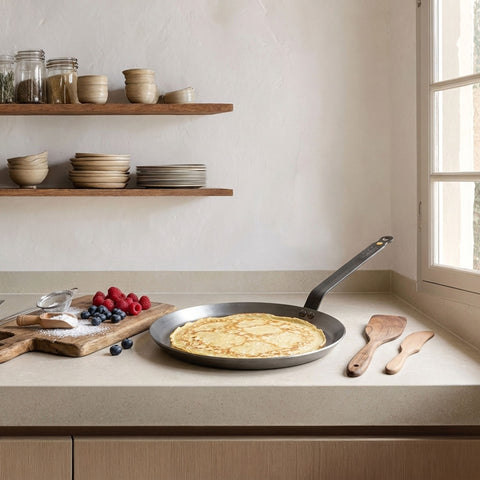Crêpière 30 cm Mineral B en acier - De Buyer
