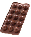 Moule à chocolat en silicone Tartufino - Silikomart
