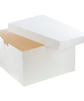 Boîte à gâteaux blanche 35.5 x 35.5 x 22.8 cm - Patisdécor