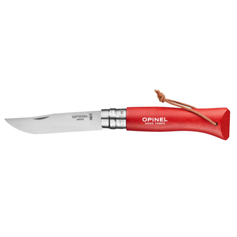 Couteau baroudeur n°8 rouge - Opinel