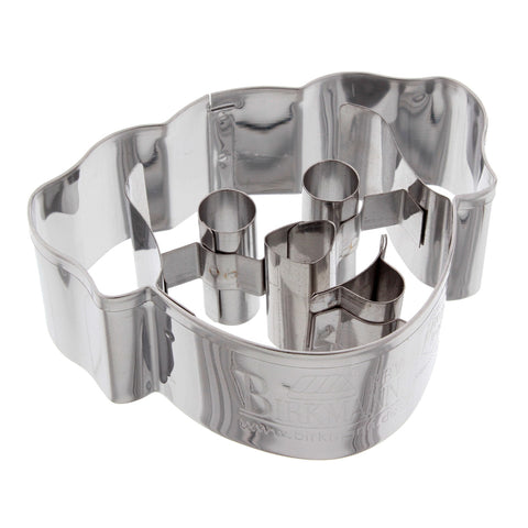 Emporte-pièce en inox tête de chien 6.9 cm - Birkmann