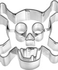 Emporte-pièce inox tête de mort crâne de pirate - Birkmann