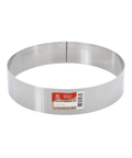 Cercle à mousse en inox 4/6 parts 20 cm - Alice Délice